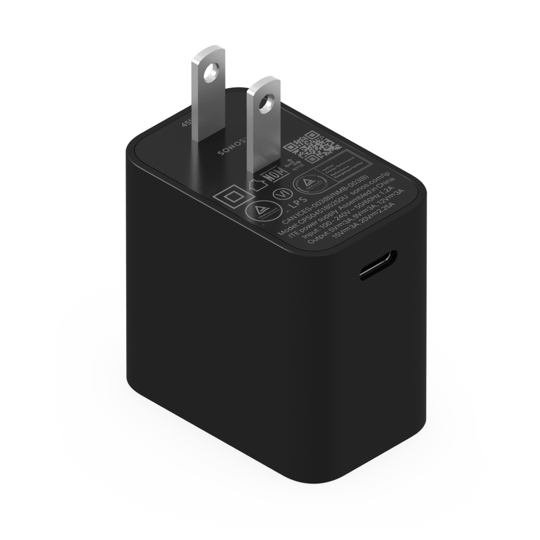 Sonos 45W USB-C Power Adapter